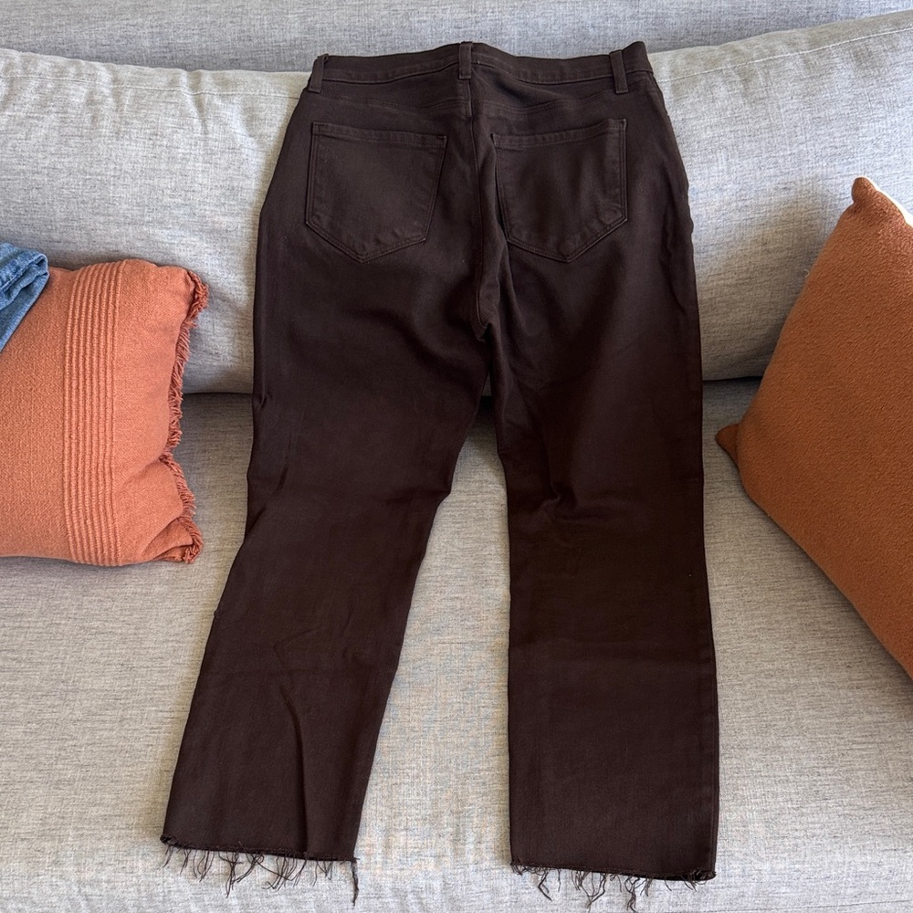 L'AGENCE Chocolate Brown Jeans